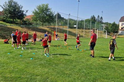 Soustředění v Manětíně mladší a starší žáci